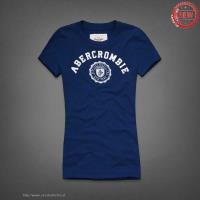 dames abercrombie fitch korte tees blauw wit Verkoop Bedrijf hbyau307